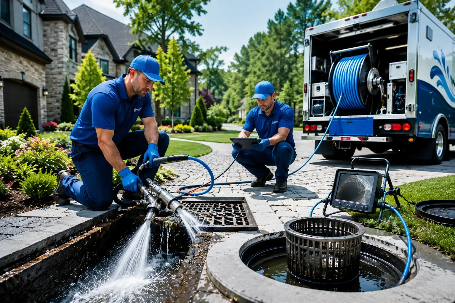 Local outdoor drain cleaning professionals in Troy, ME